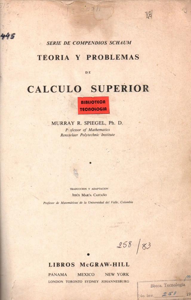 Portada del libro